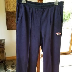 Vintage Bjorn Borg White Line FILA Track Pants